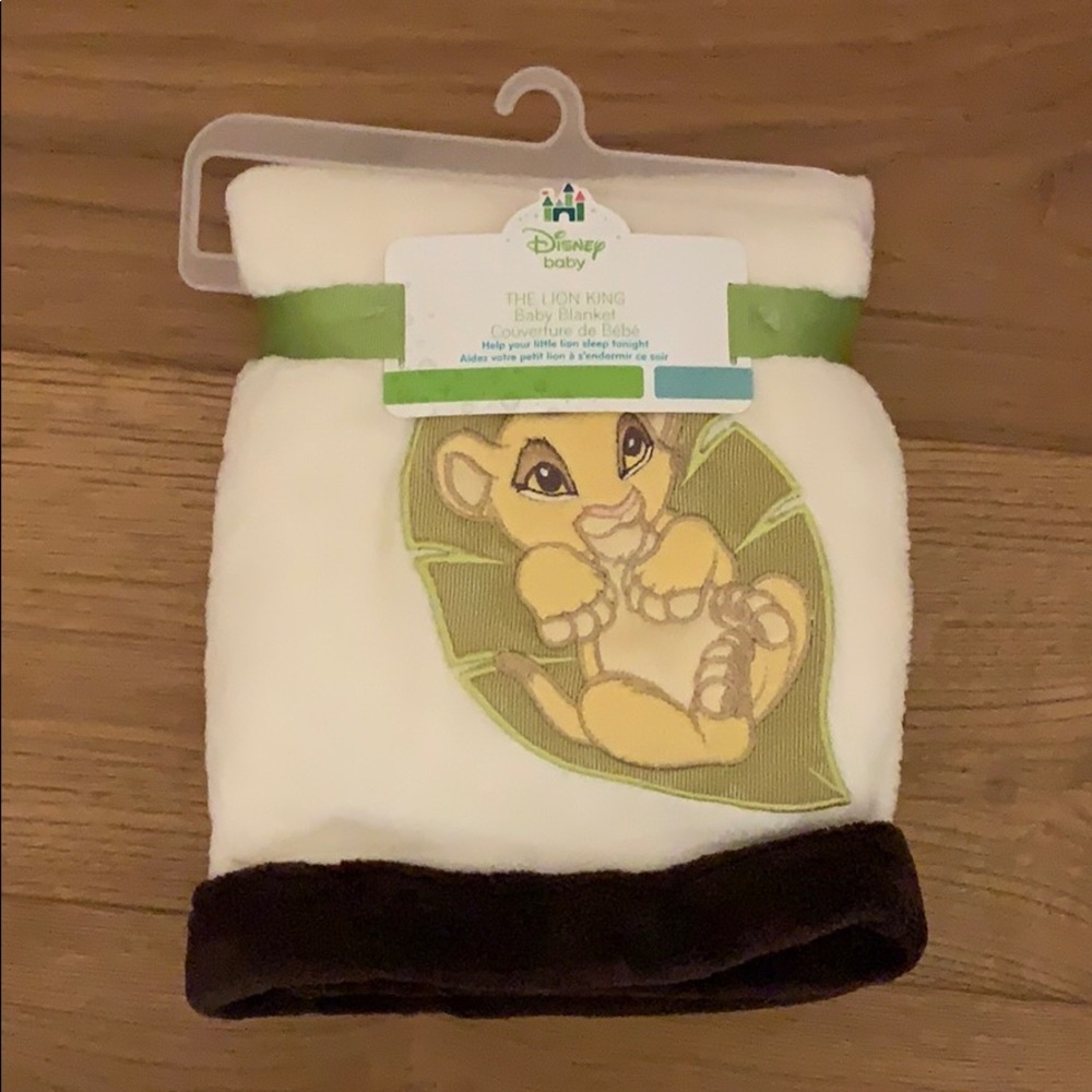 Disney Lion King baby blanket, new with tag